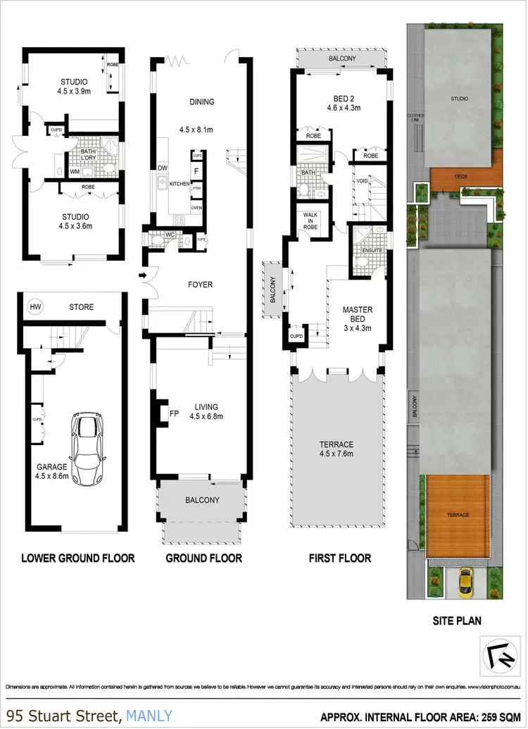 Floorplan of Homely house listing, 95 Stuart Street, Manly NSW 2095