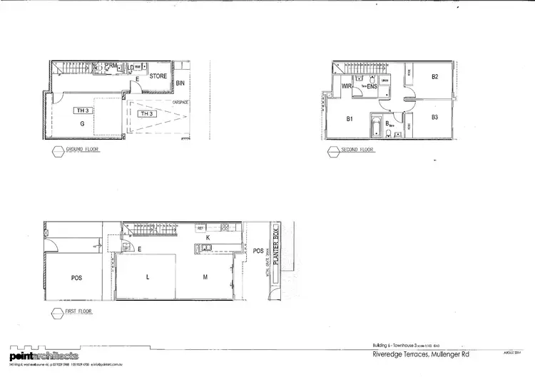 Floorplan of Homely townhouse listing, 3/15-19 Mullenger Road, Braybrook VIC 3019