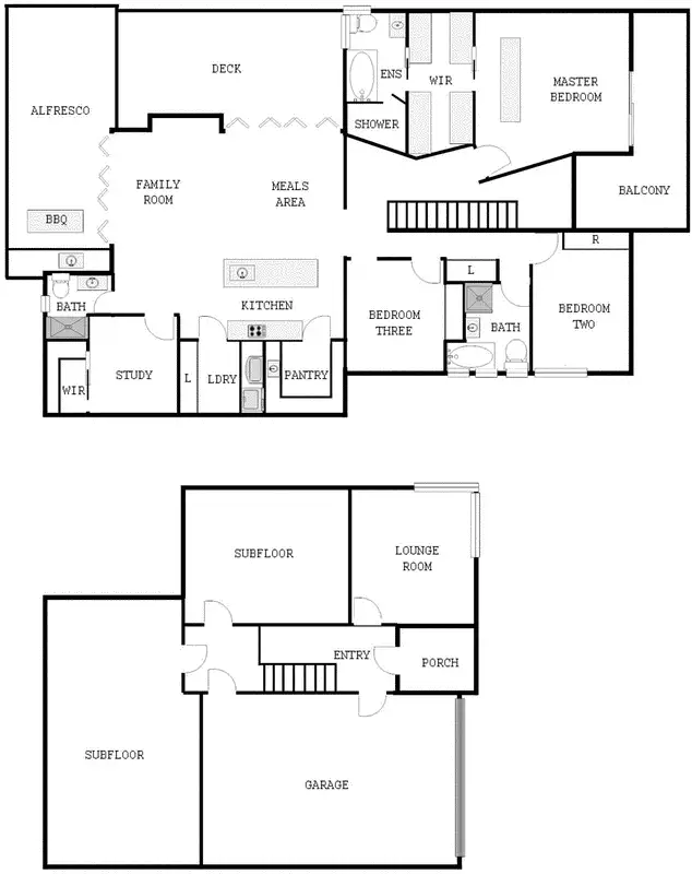 Floorplan of Homely house listing, 92 Langtree Crescent, Crace ACT 2911