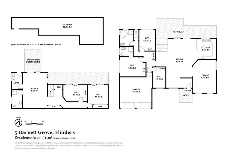 Floorplan of Homely house listing, 5 Garnett Grove, Flinders NSW 2529