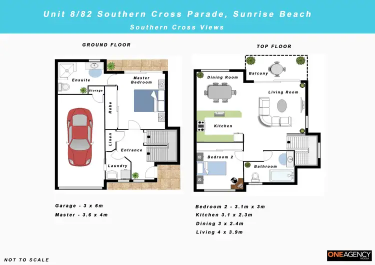 Floorplan of Homely apartment listing, 8/82 Southern Cross Parade, Sunrise Beach QLD 4567