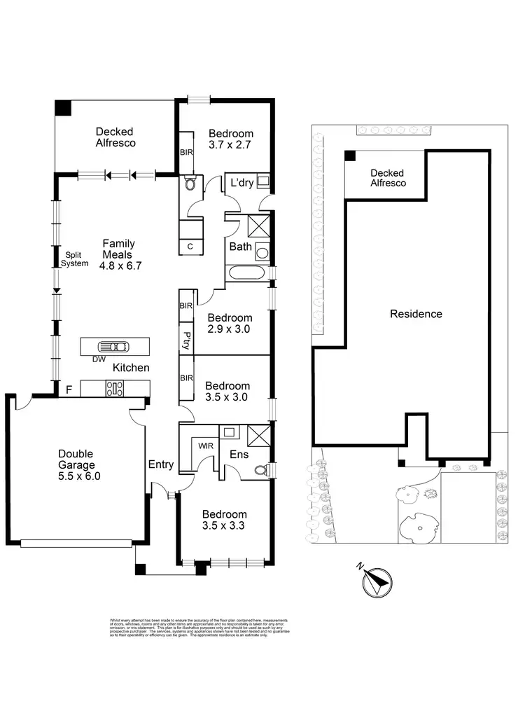 Floorplan of Homely house listing, 8 Destiny View, Mernda VIC 3754