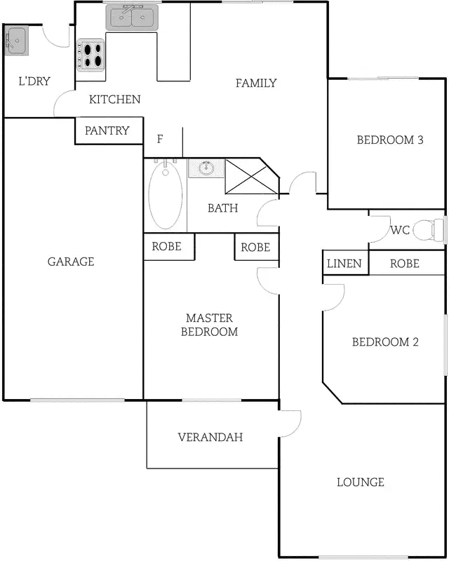 Floorplan of Homely house listing, 18 Yuranigh Court, Ngunnawal ACT 2913