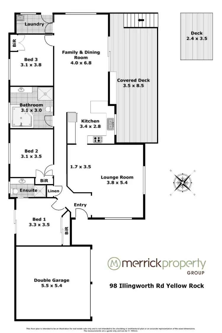 Floorplan of Homely house listing, 98 Illingworth Road, Yellow Rock NSW 2777