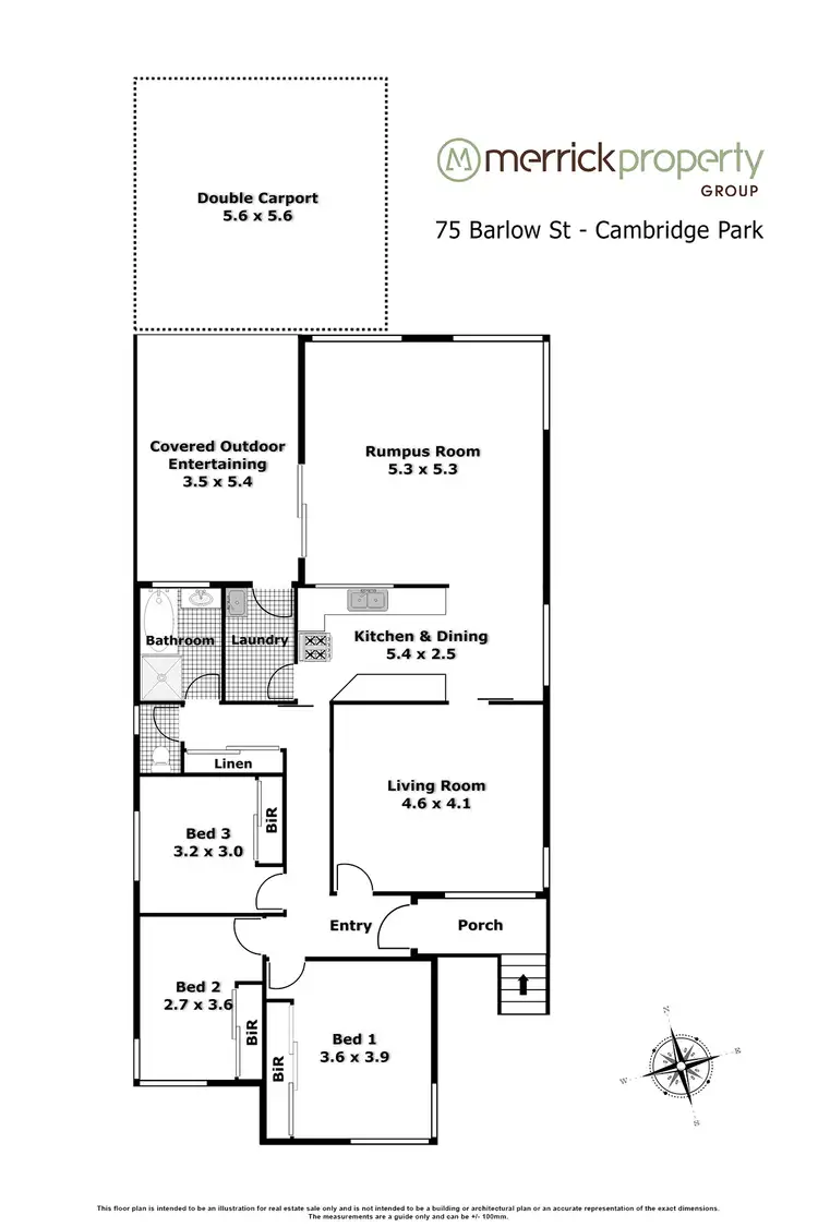 Floorplan of Homely house listing, 75 Barlow Street, Cambridge Park NSW 2747