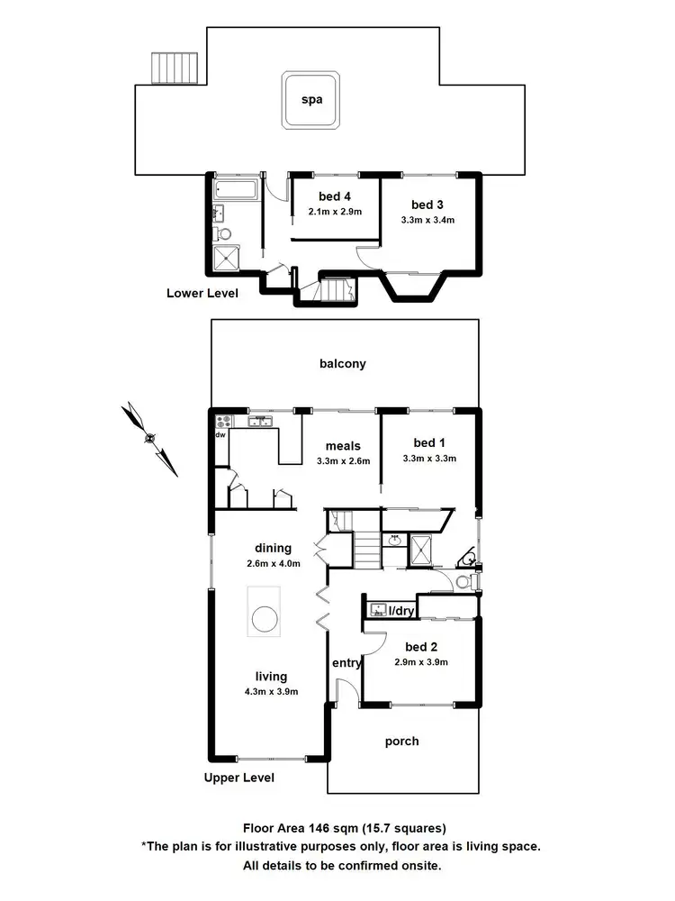 Floorplan of Homely house listing, 28 Belmont Avenue, Upwey VIC 3158