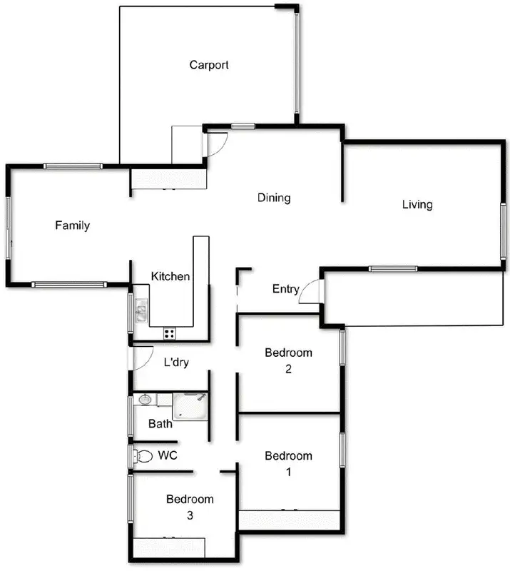 Floorplan of Homely house listing, 13 Brunswick Circuit, Kaleen ACT 2617