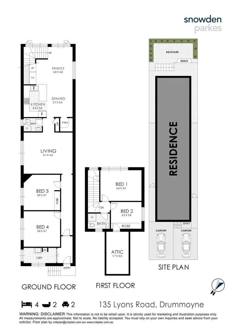 Floorplan of Homely house listing, 135 Lyons Road, Drummoyne NSW 2047