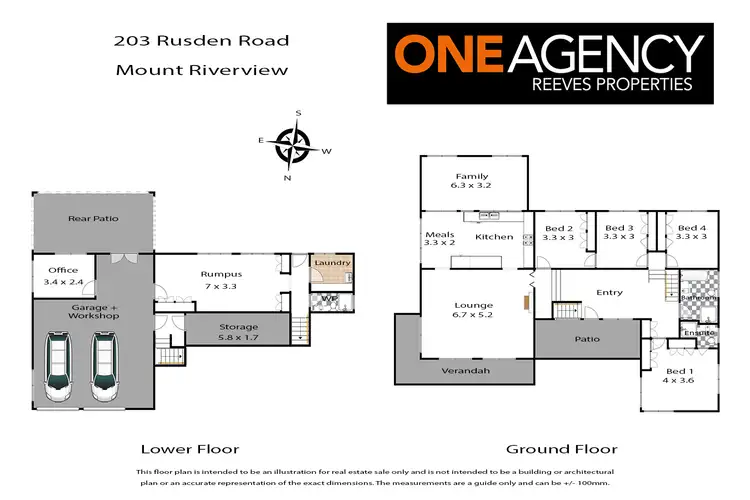 Floorplan of Homely house listing, 203 Rusden Road, Mount Riverview NSW 2774