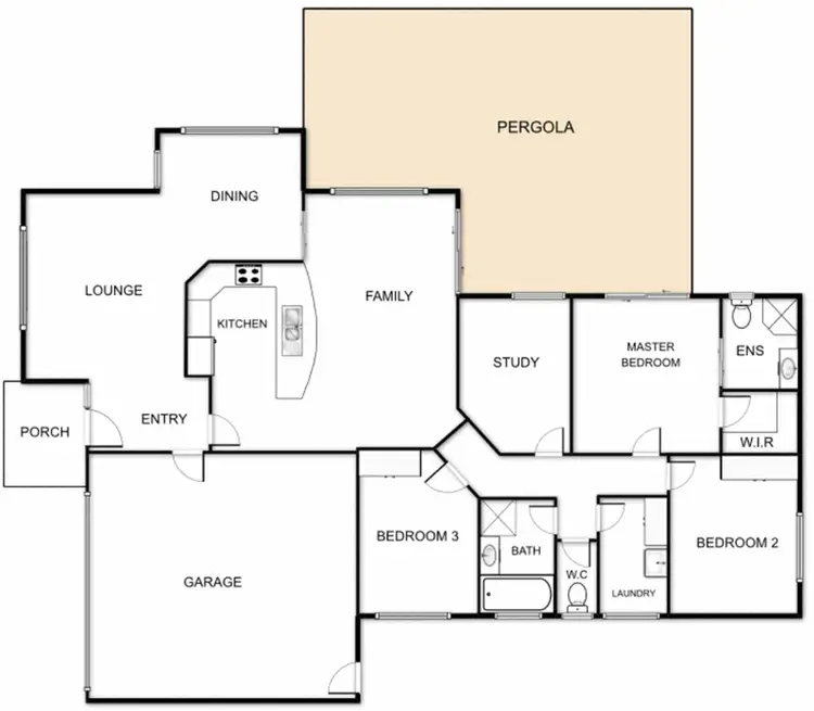 Floorplan of Homely house listing, 73 Lance Hill Avenue, Dunlop ACT 2615