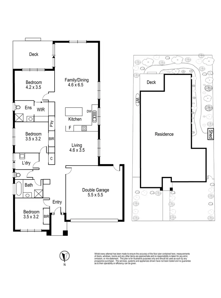 Floorplan of Homely house listing, 13 Rye Road, Mernda VIC 3754