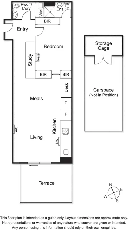 Floorplan of Homely apartment listing, 209/27-31 Herbert Street, St Kilda VIC 3182