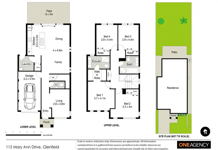Floorplan of Homely house listing, 115 Mary Ann Drive, Glenfield NSW 2167