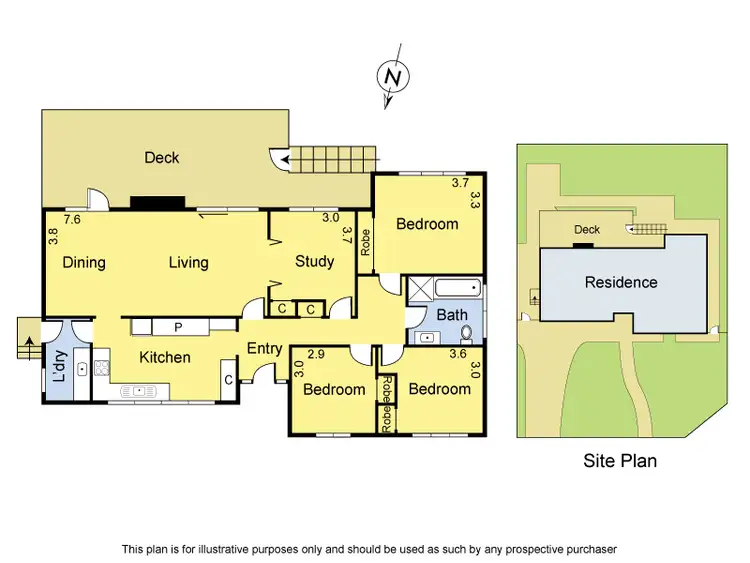 Floorplan of Homely house listing, 68 Fernside Avenue, Briar Hill VIC 3088