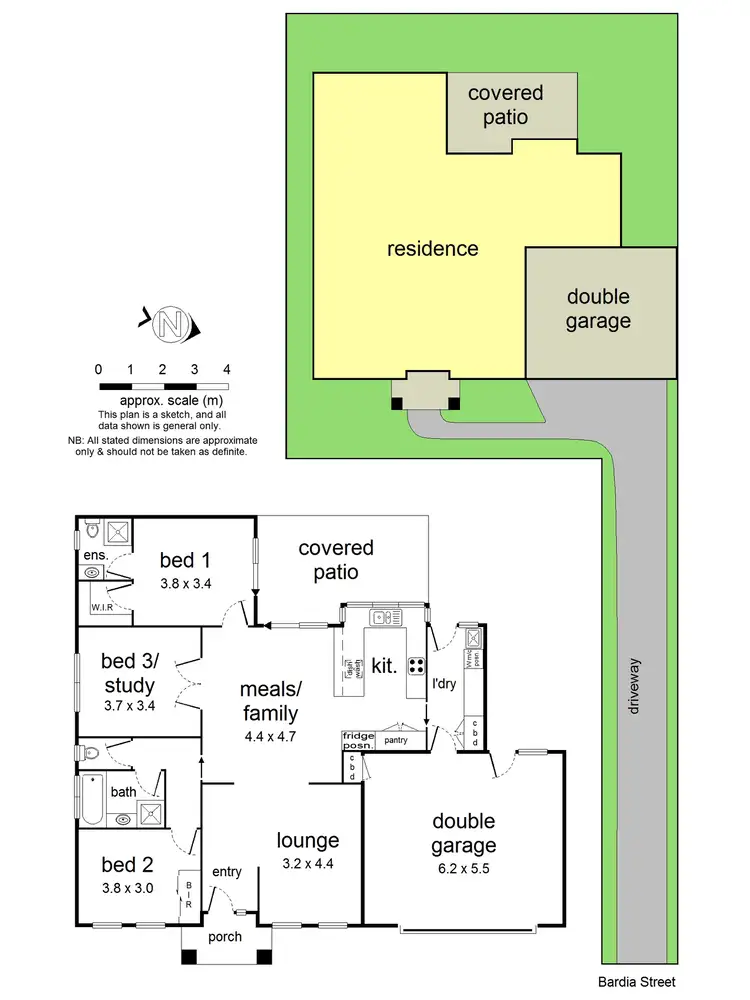 Floorplan of Homely house listing, 11b Bardia Street, Ringwood VIC 3134