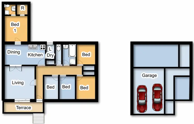 Floorplan of Homely house listing, 18 Haines Street, Curtin ACT 2605