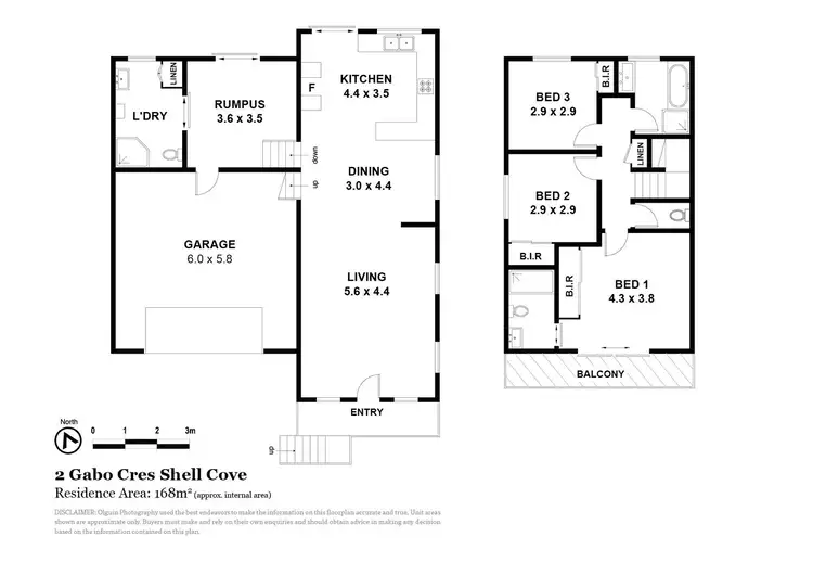 Floorplan of Homely house listing, 2 Gabo Crescent, Shell Cove NSW 2529
