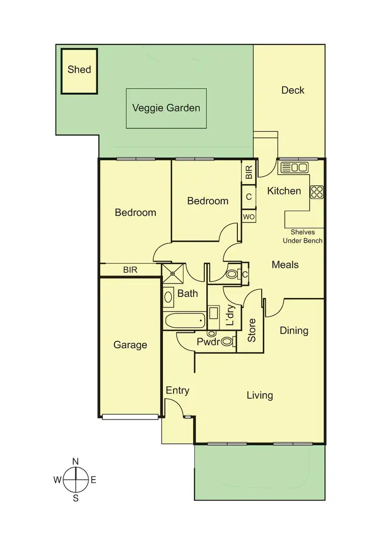Floorplan of Homely unit listing, 6/111 Hotham Street, St Kilda East VIC 3183