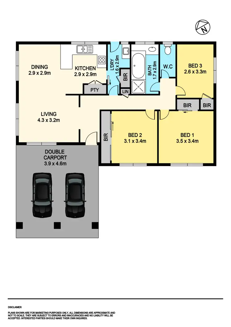 Floorplan of Homely house listing, 426 Gillies Street North, Wendouree VIC 3355