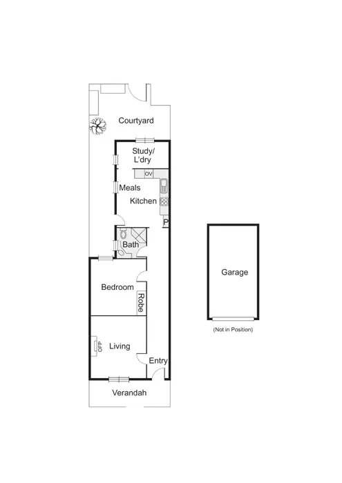 Floorplan of Homely apartment listing, 1/36 Blenheim Street, Balaclava VIC 3183