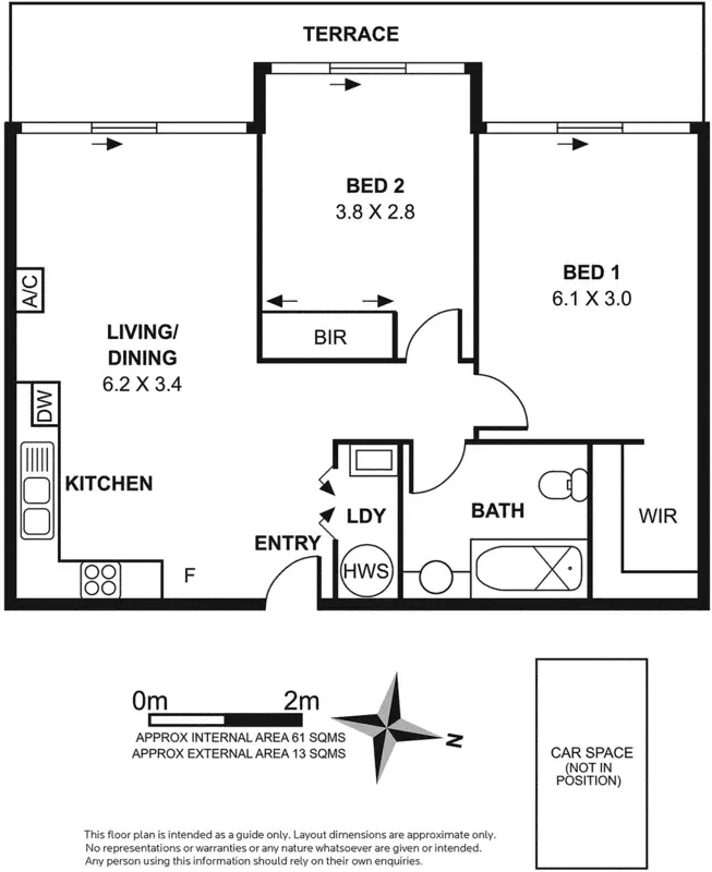 Floorplan of Homely apartment listing, 11/213 Normanby Road, Notting Hill VIC 3168