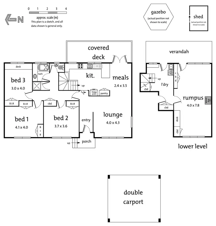 Floorplan of Homely house listing, 4 Coven Avenue, Heathmont VIC 3135