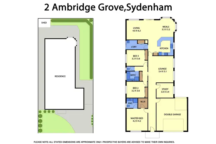 Floorplan of Homely house listing, 2 Ambridge Grove, Sydenham VIC 3037