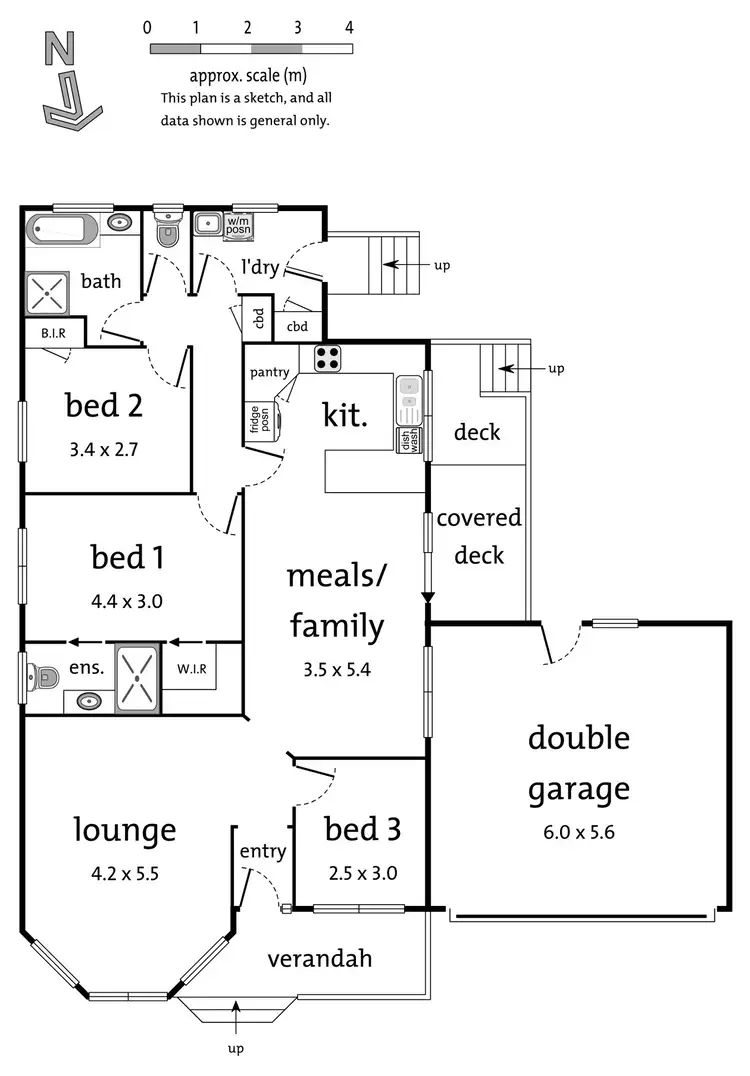 Floorplan of Homely house listing, 20A Frances Street, Heathmont VIC 3135