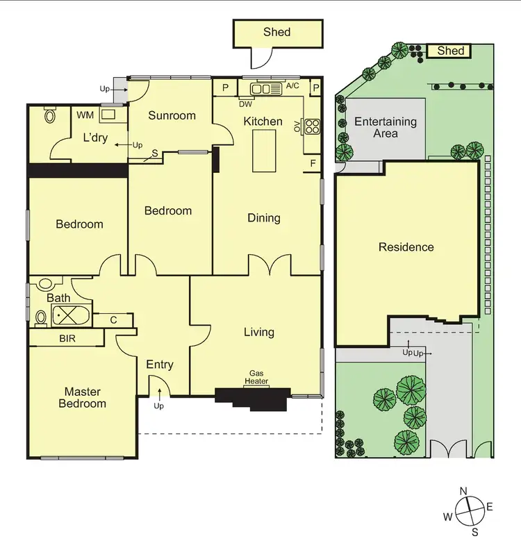 Floorplan of Homely house listing, 1/25 Patterson Road, Bentleigh VIC 3204