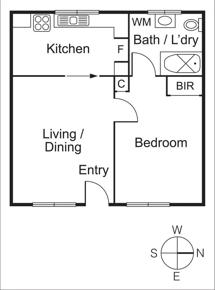 Floorplan of Homely apartment listing, 7/50 Wellington Street, St Kilda VIC 3182