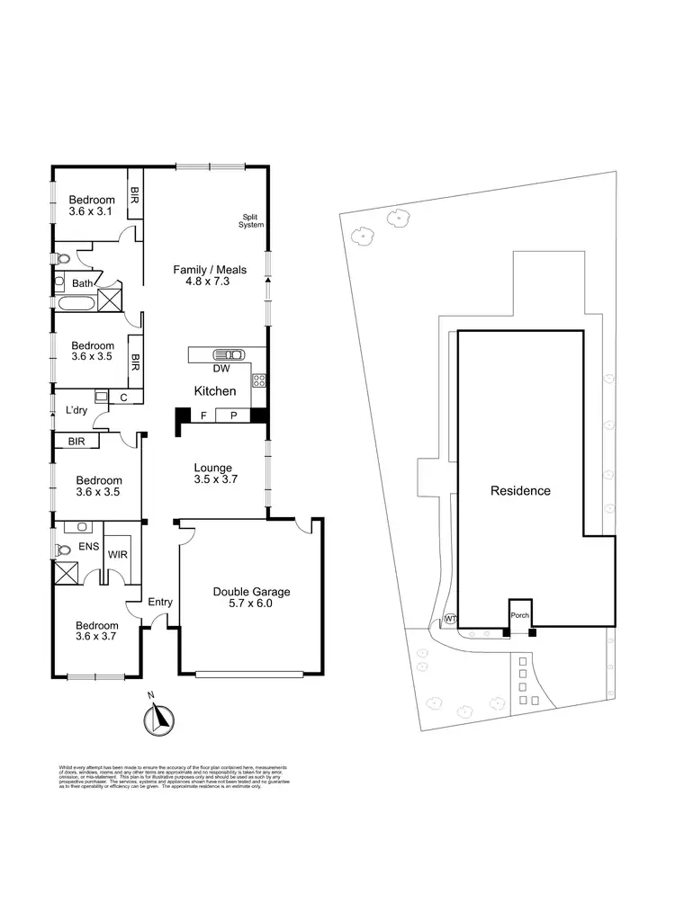 Floorplan of Homely house listing, 34 Tuross Crescent, South Morang VIC 3752