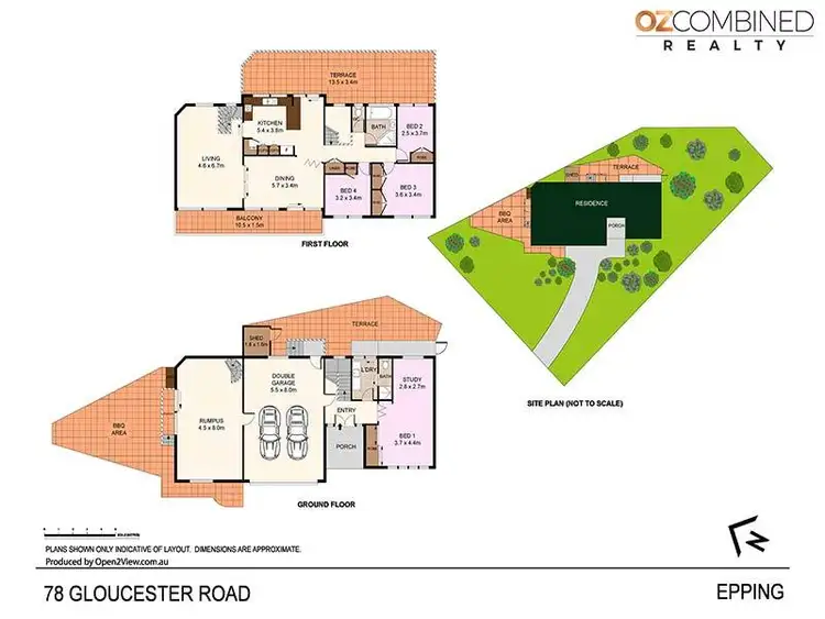 Floorplan of Homely house listing, 78 Gloucester Road, Epping NSW 2121