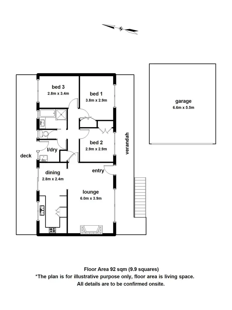 Floorplan of Homely house listing, 29 Kaola Street, Belgrave VIC 3160