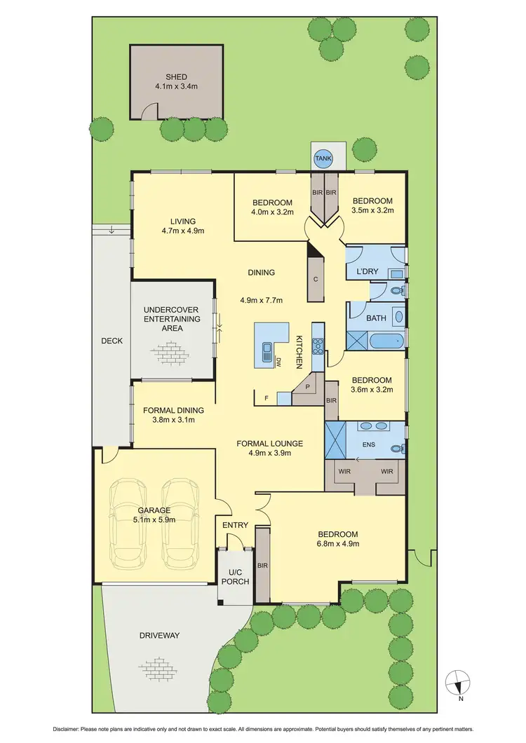 Floorplan of Homely house listing, 9 Powlett Street, Mernda VIC 3754