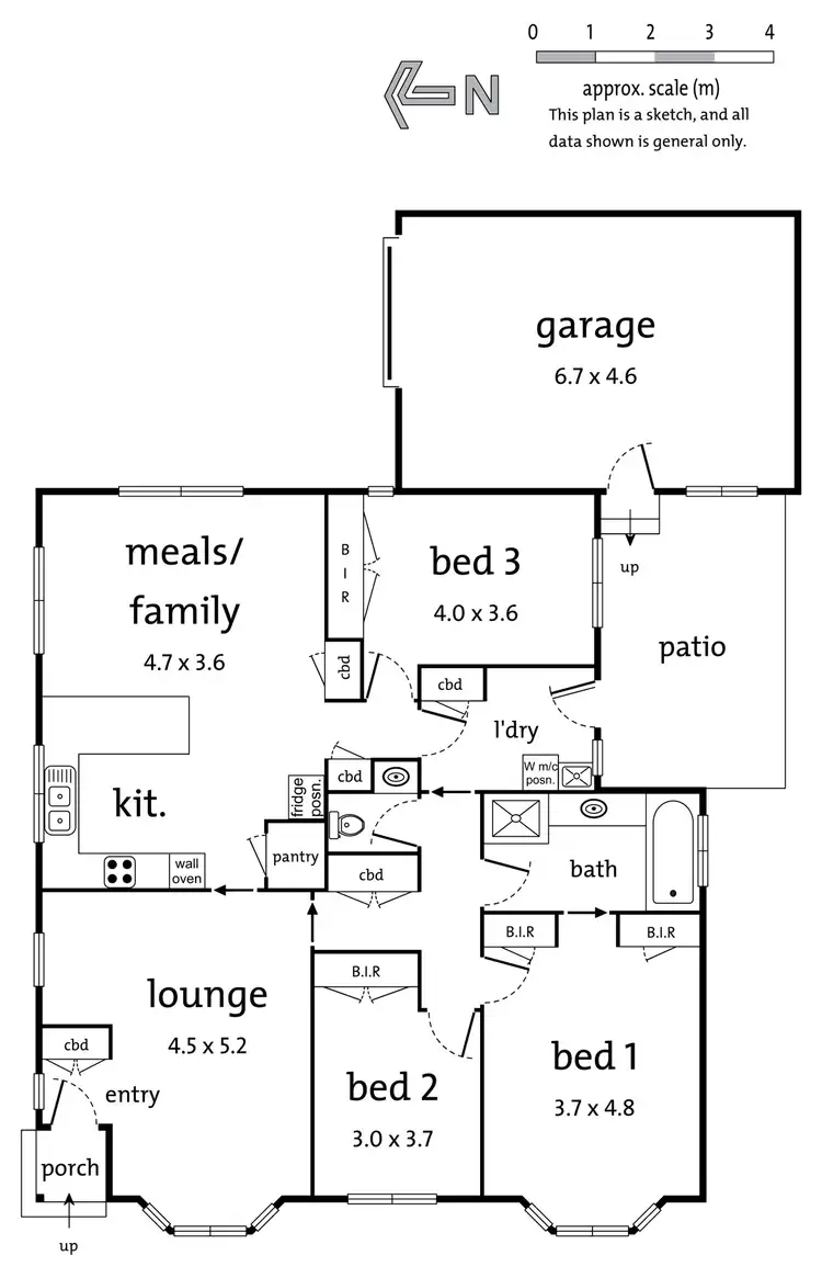 Floorplan of Homely unit listing, 5/16 Heathwood Street, Ringwood East VIC 3135