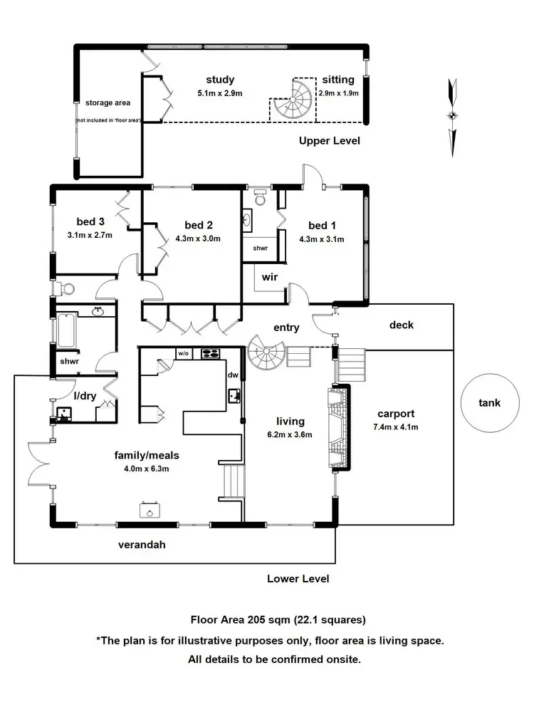 Floorplan of Homely house listing, 4 Whitegum Drive, East Warburton VIC 3799