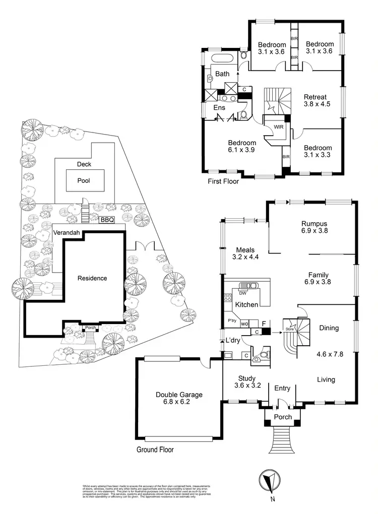 Floorplan of Homely house listing, 26 Treetop Terrace, Plenty VIC 3090