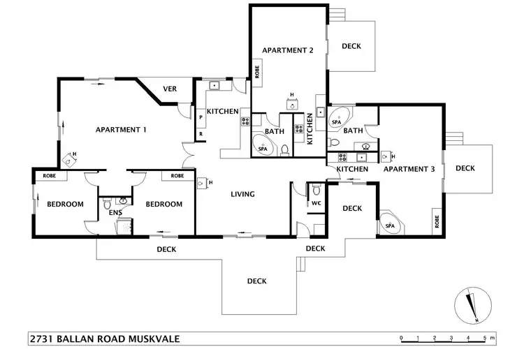 Floorplan of Homely house listing, 2731 Ballan Road, Musk Vale VIC 3461
