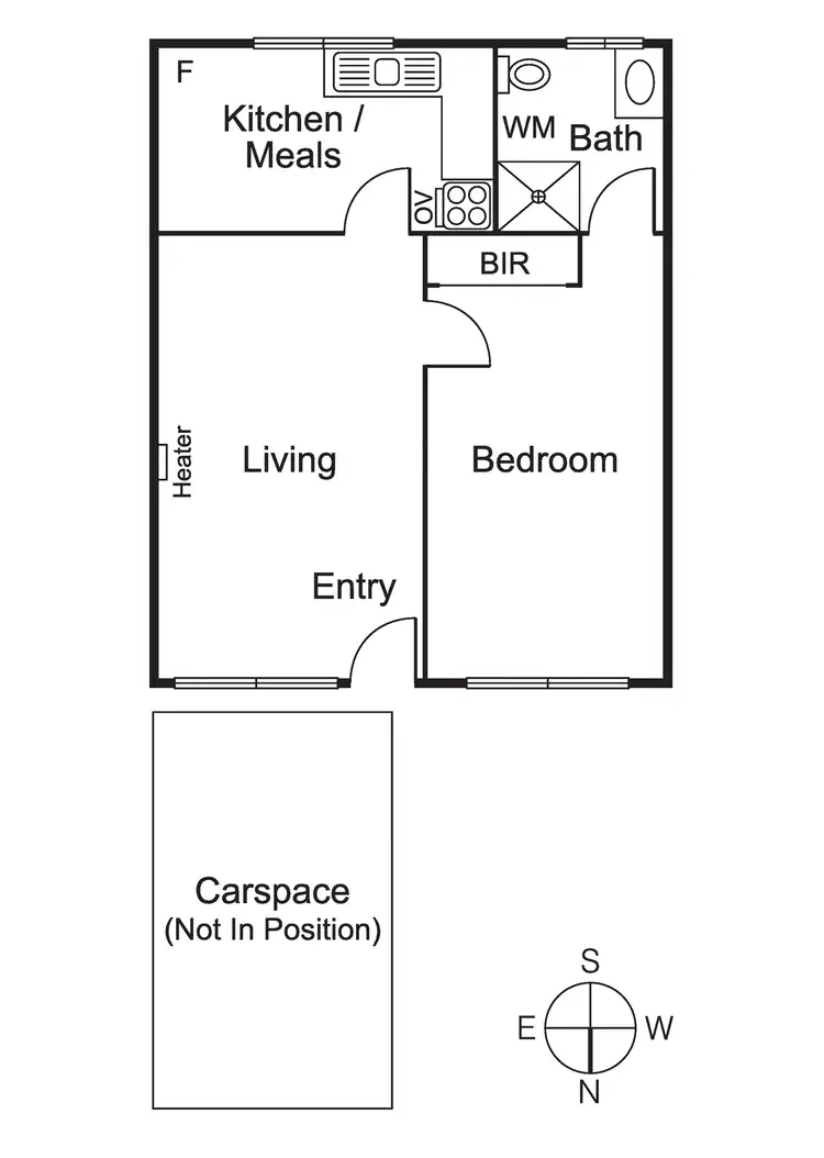 Floorplan of Homely apartment listing, 4/9 Poplar Grove, Carnegie VIC 3163