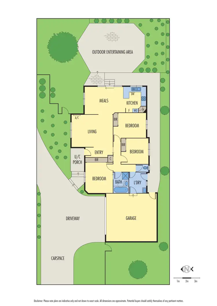 Floorplan of Homely unit listing, 3/1238 Main Road, Eltham VIC 3095