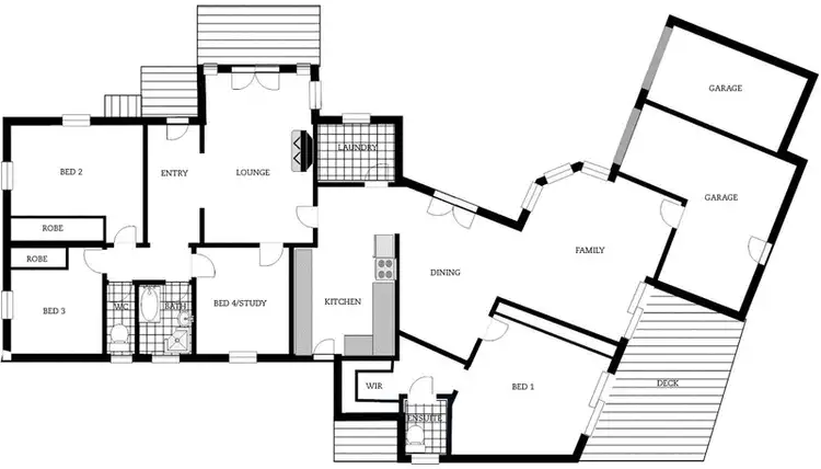 Floorplan of Homely house listing, 54 Euree Street, Reid ACT 2612