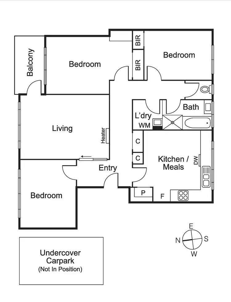 Floorplan of Homely apartment listing, 5/5 Anderson Street, Caulfield VIC 3162