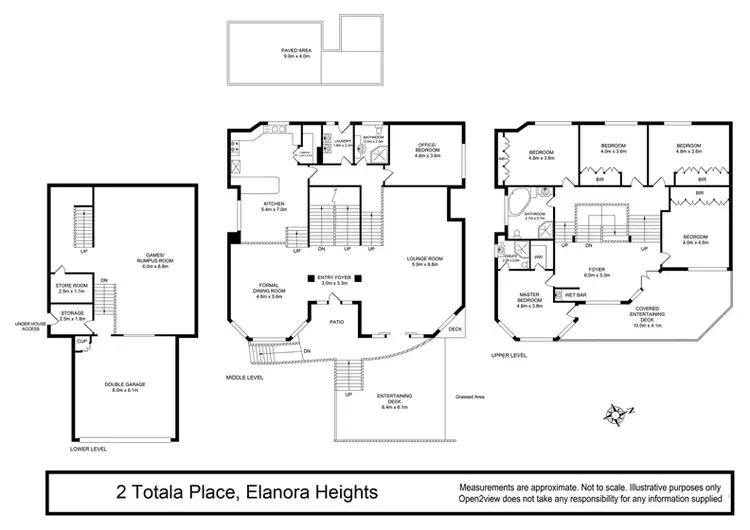 Floorplan of Homely house listing, 2 Totala Place, Elanora Heights NSW 2101