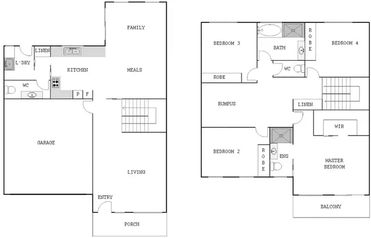 Floorplan of Homely townhouse listing, 8/21 Gordon Withnall Crescent, Dunlop ACT 2615
