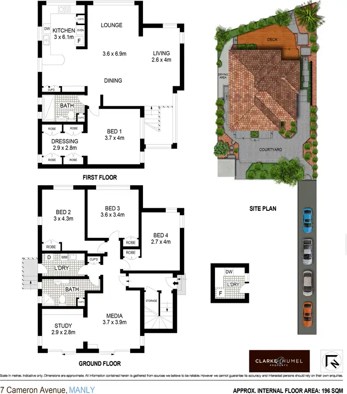 Floorplan of Homely house listing, 7 Cameron Avenue, Manly NSW 2095