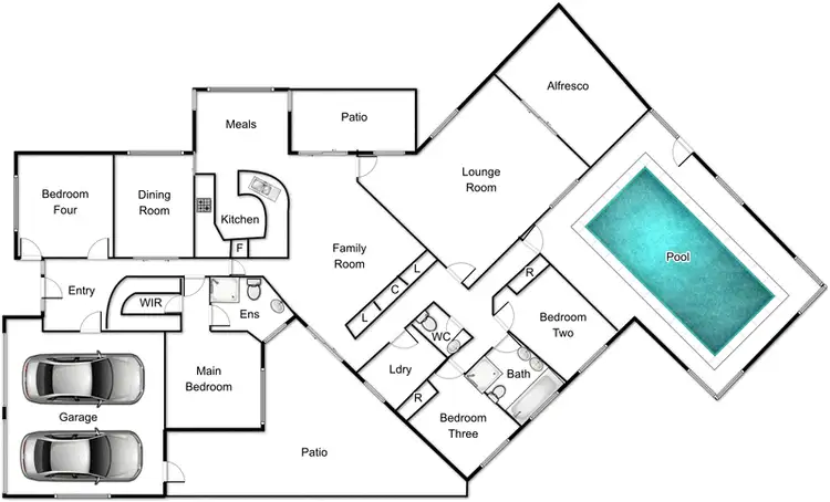 Floorplan of Homely house listing, 30 Maple Crescent, Jerrabomberra NSW 2619