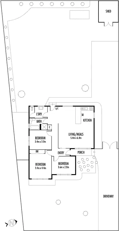 Floorplan of Homely house listing, 21 Joel Avenue, Altona North VIC 3025