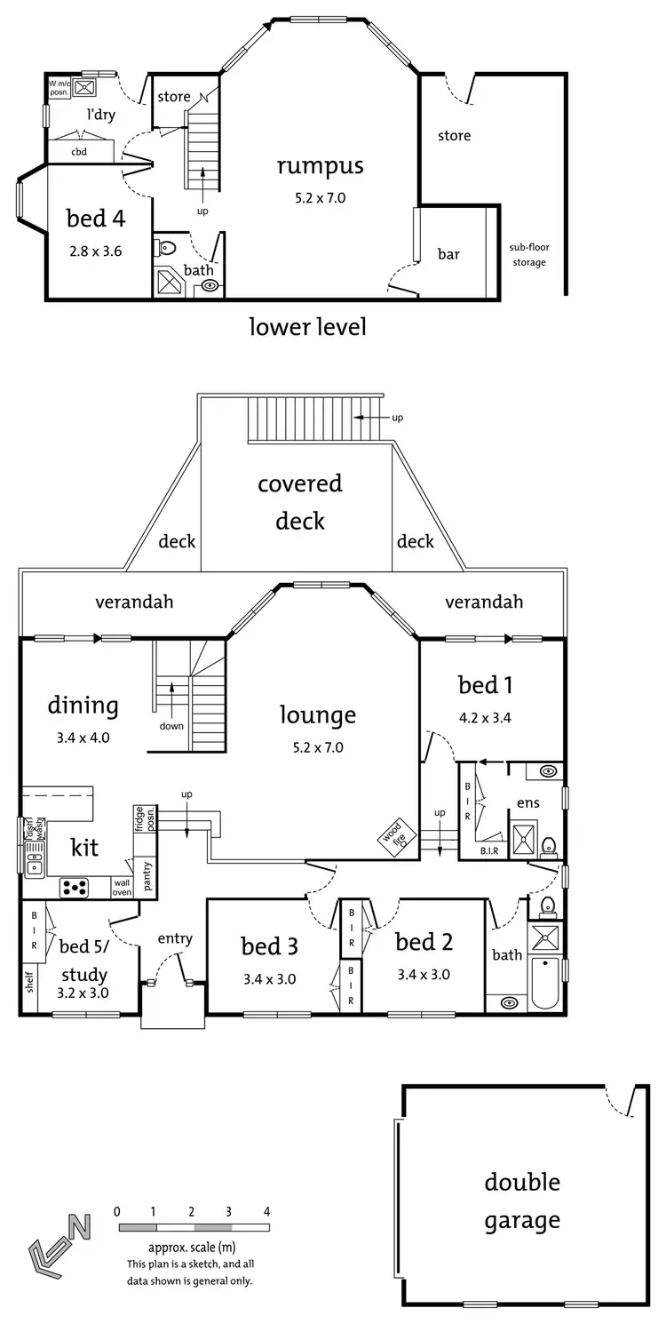 Floorplan of Homely house listing, 42 Pound Road, Warrandyte VIC 3113