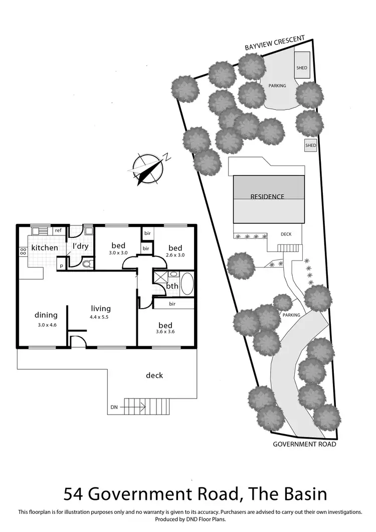 Floorplan of Homely house listing, 54 Government Road, The Basin VIC 3154