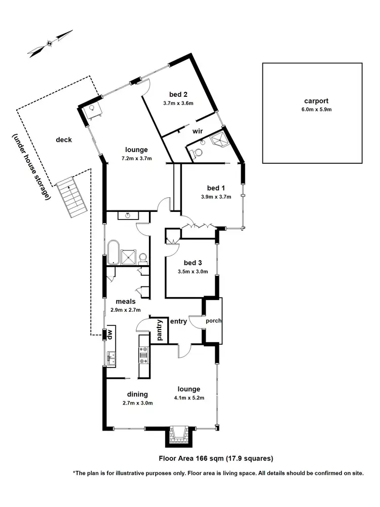 Floorplan of Homely house listing, 17 Jacksons Hill Road, Menzies Creek VIC 3159